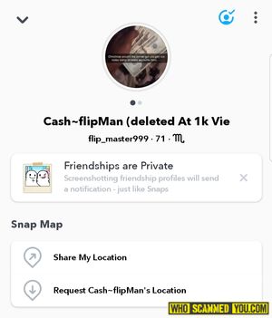 Money Flip Scam