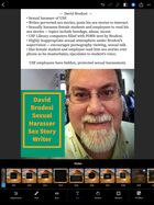 Scam - David Brodosi — Sexual harasser of USF.